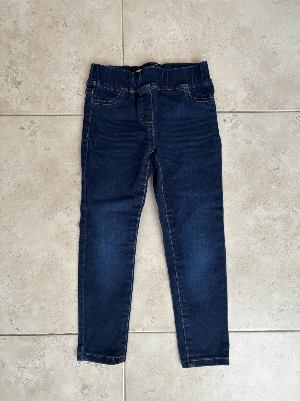 Mini Boden Dark Blue Pull-On Jeggings - Stretch Waist